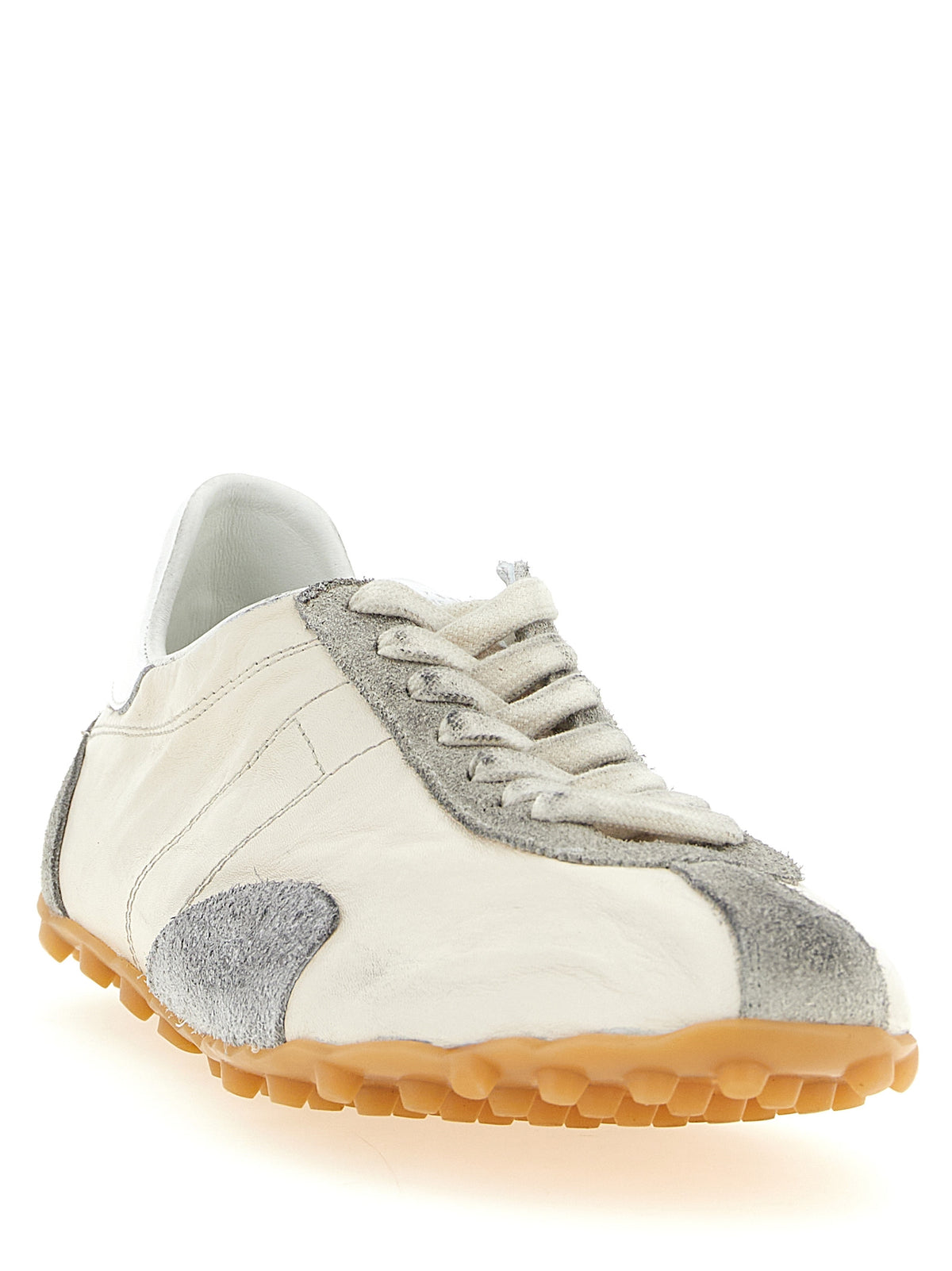 Gray Cashmere Athletic Sneakers