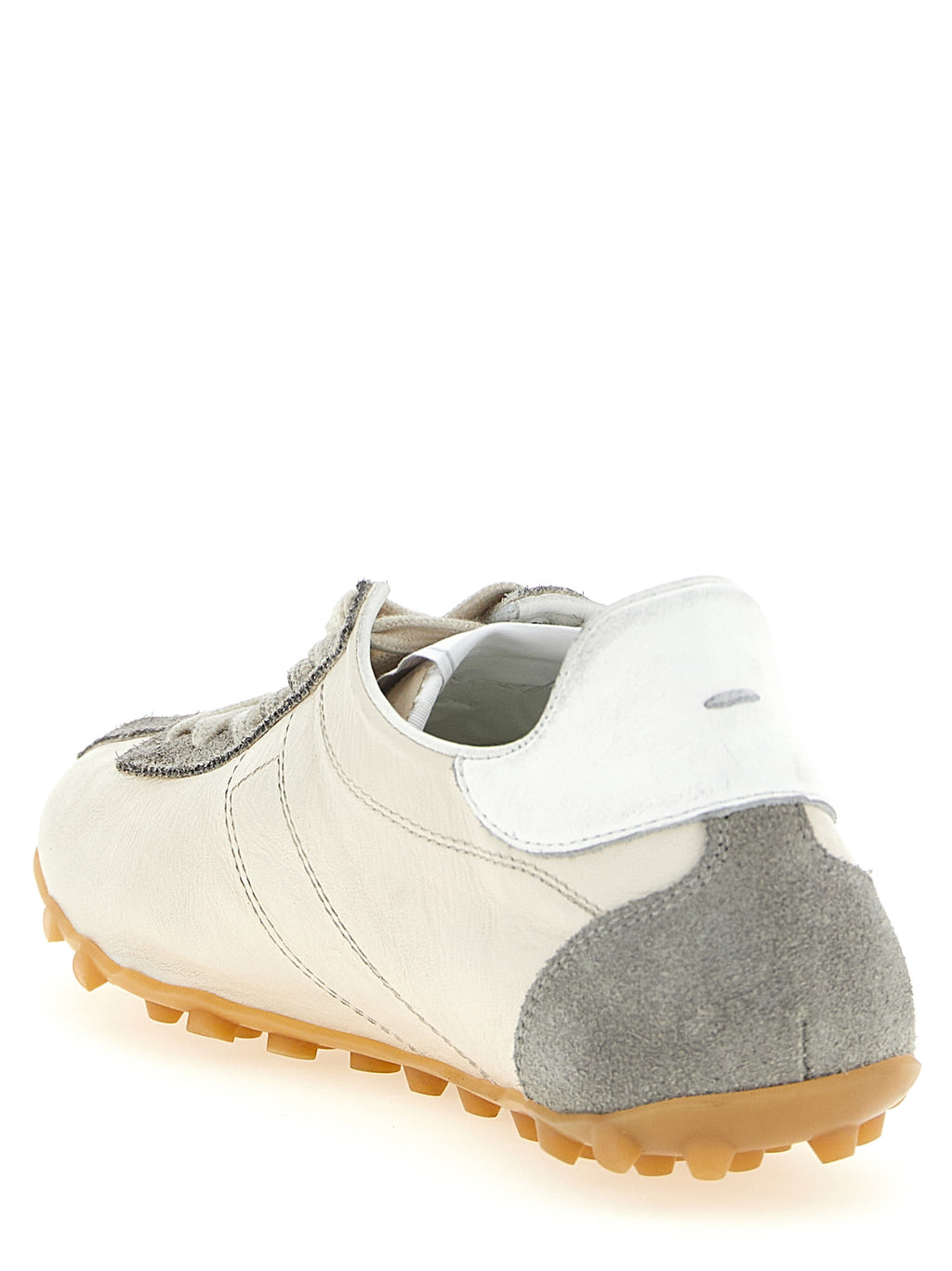Gray Cashmere Athletic Sneakers