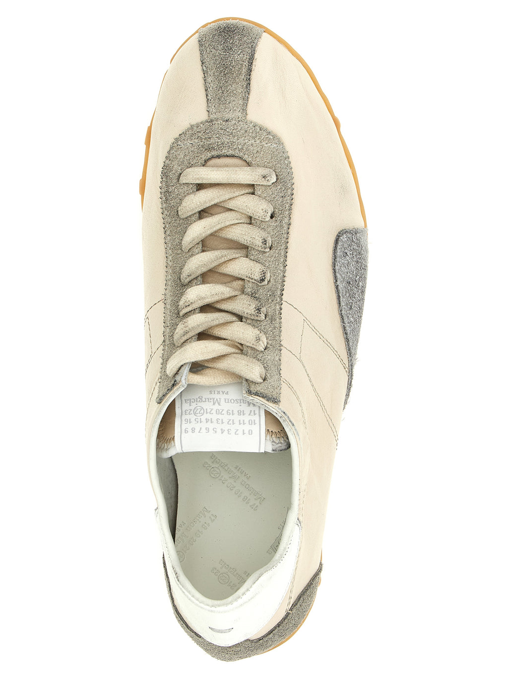 Gray Cashmere Athletic Sneakers
