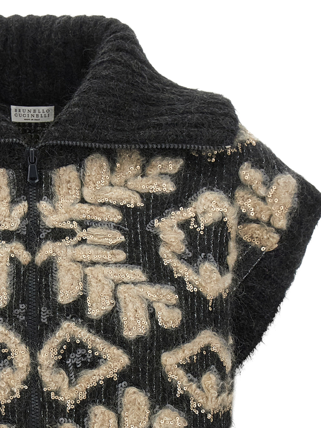 Gray Wool Cardigan