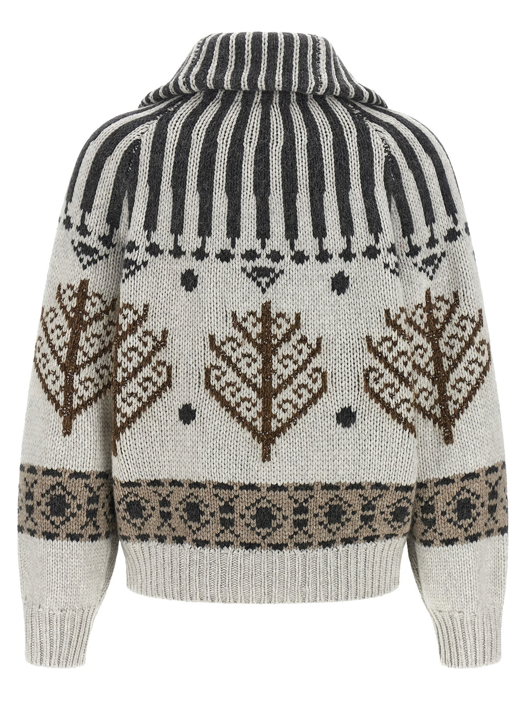 Multicolor Cashmere Cardigan