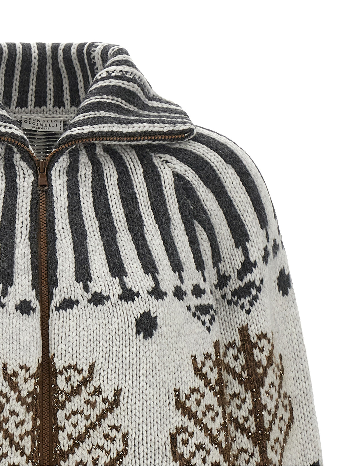 Multicolor Cashmere Cardigan