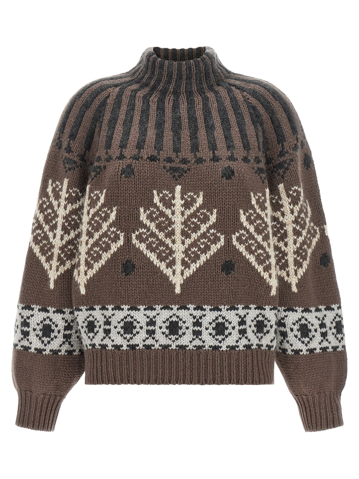 Brown Cashmere Cardigan