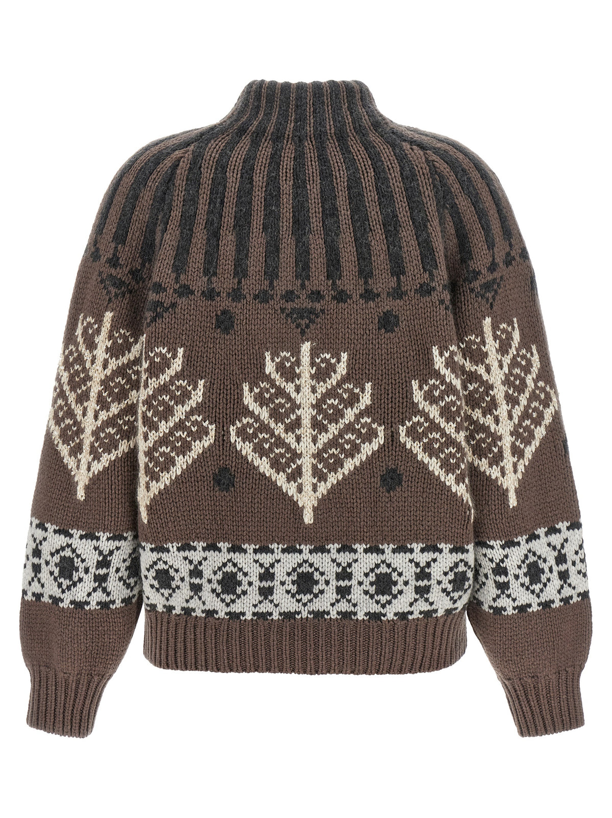 Brown Cashmere Cardigan
