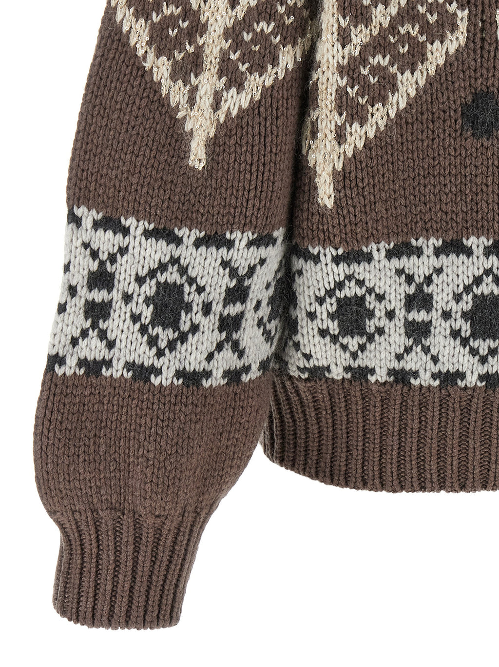 Brown Cashmere Cardigan