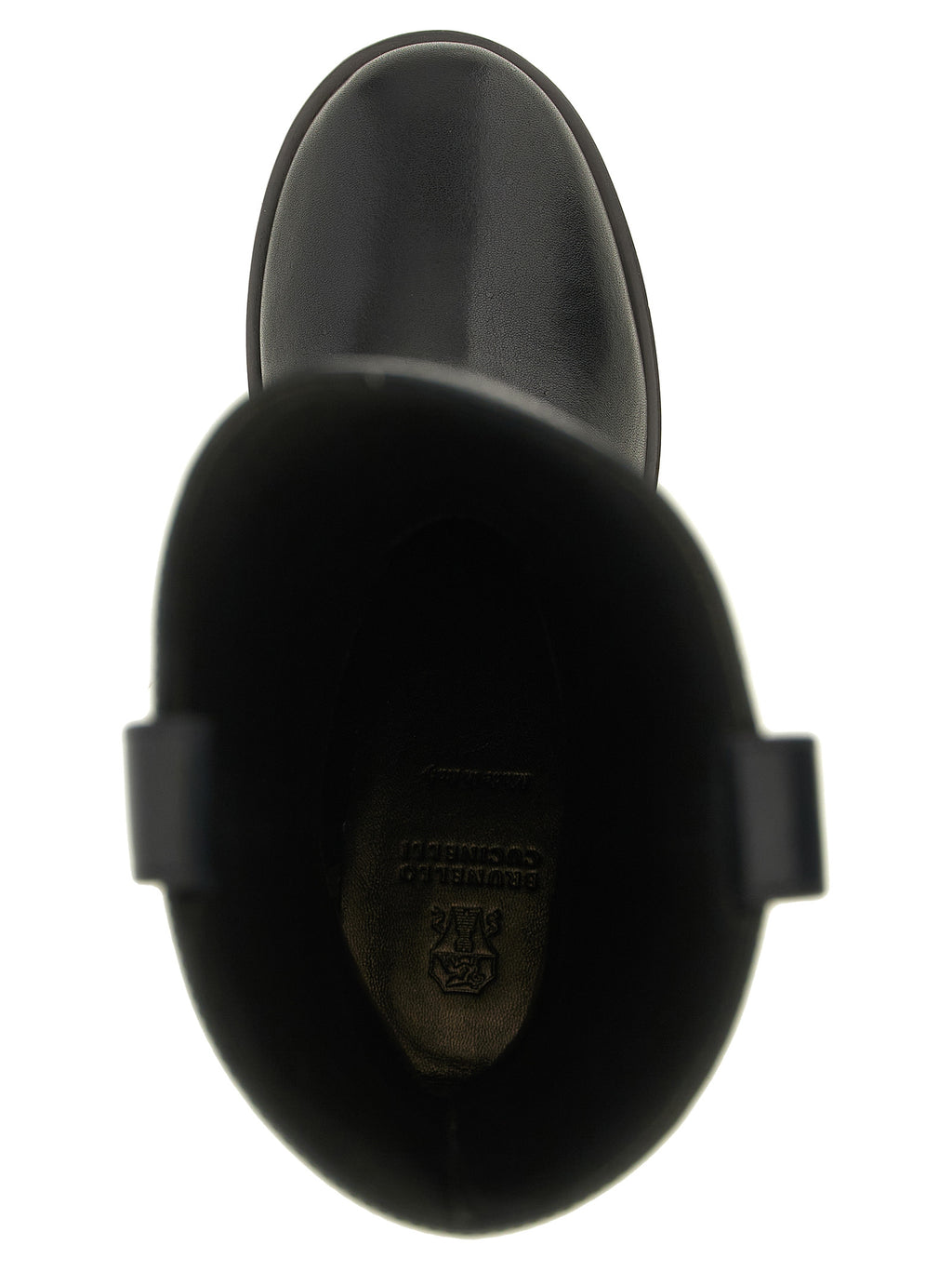 Black Calfskin Over The Knee