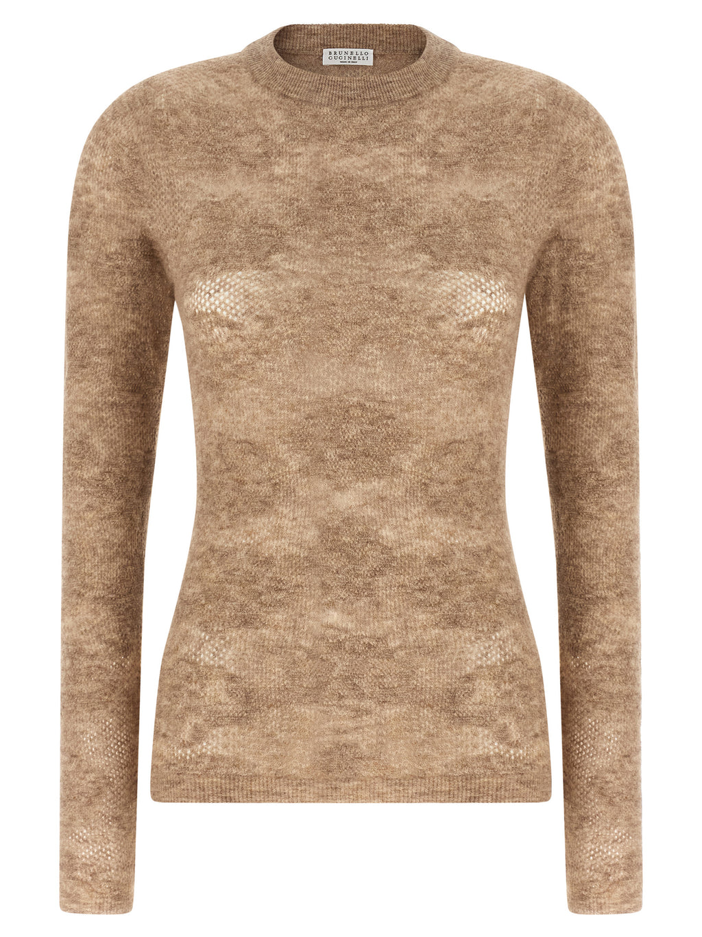 Beige Silk Cardigan