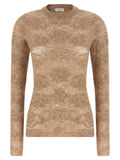 Beige Silk Cardigan
