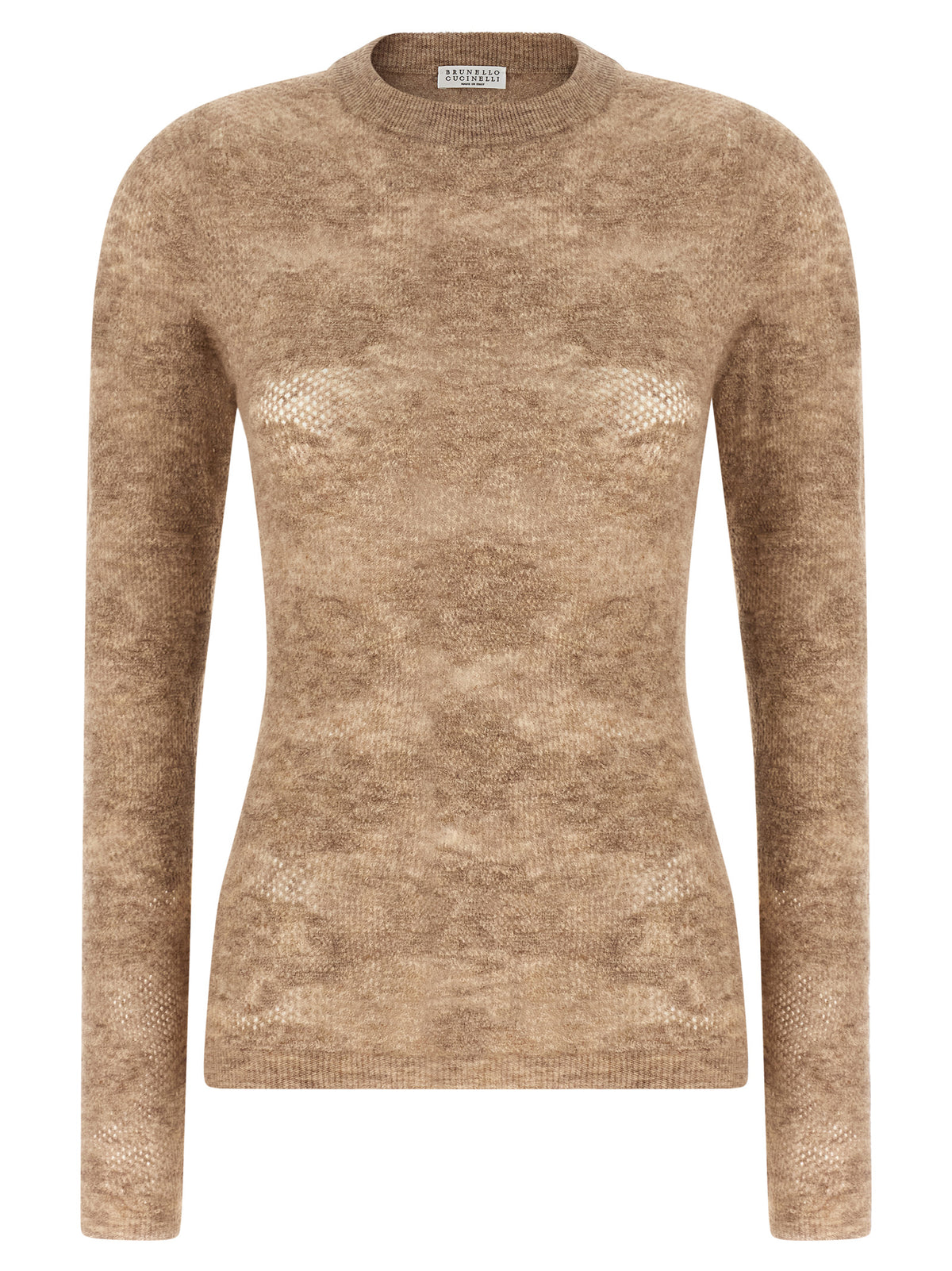 Beige Silk Cardigan