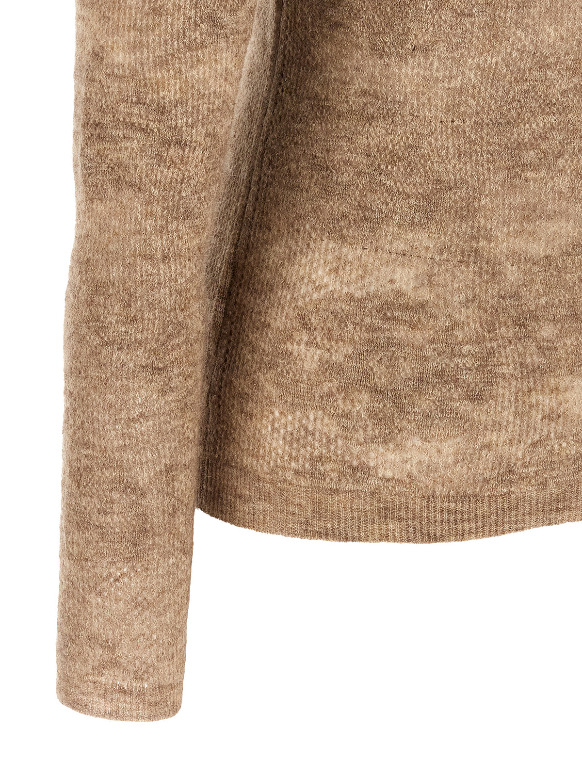 Beige Silk Cardigan