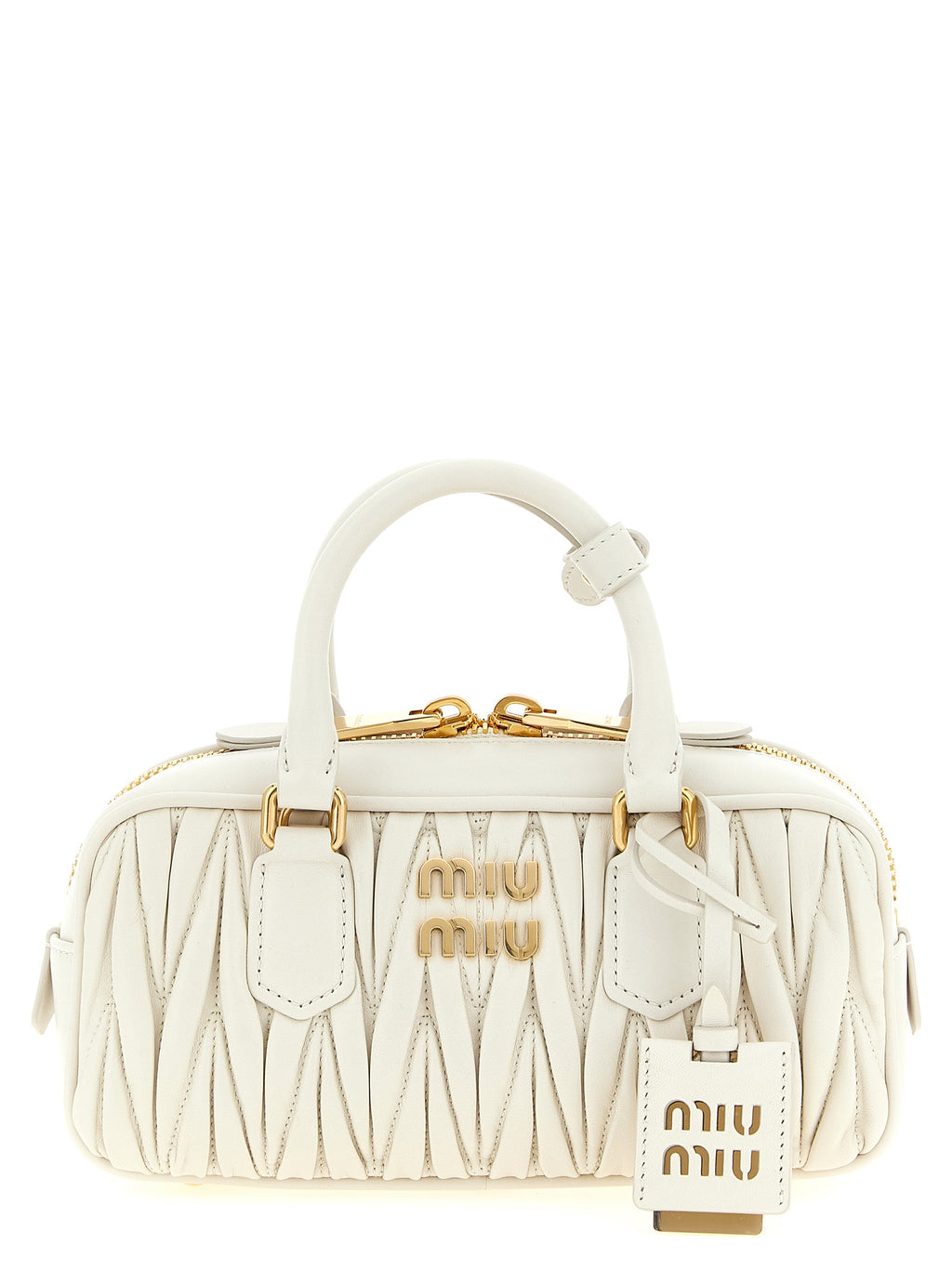 White Leather Handbag