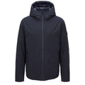 Blue Polyester Men Jacket