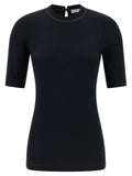 Black Cotton Cardigan
