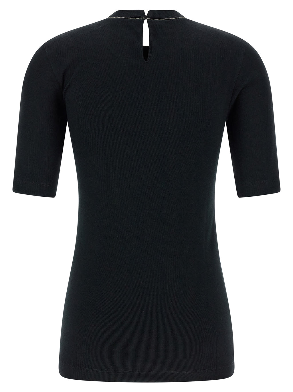Black Cotton Cardigan