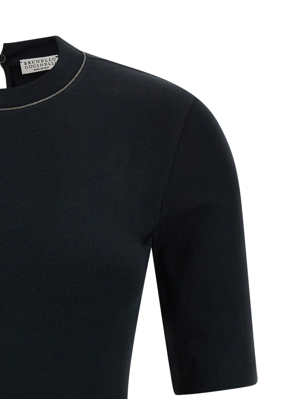 Black Cotton Cardigan