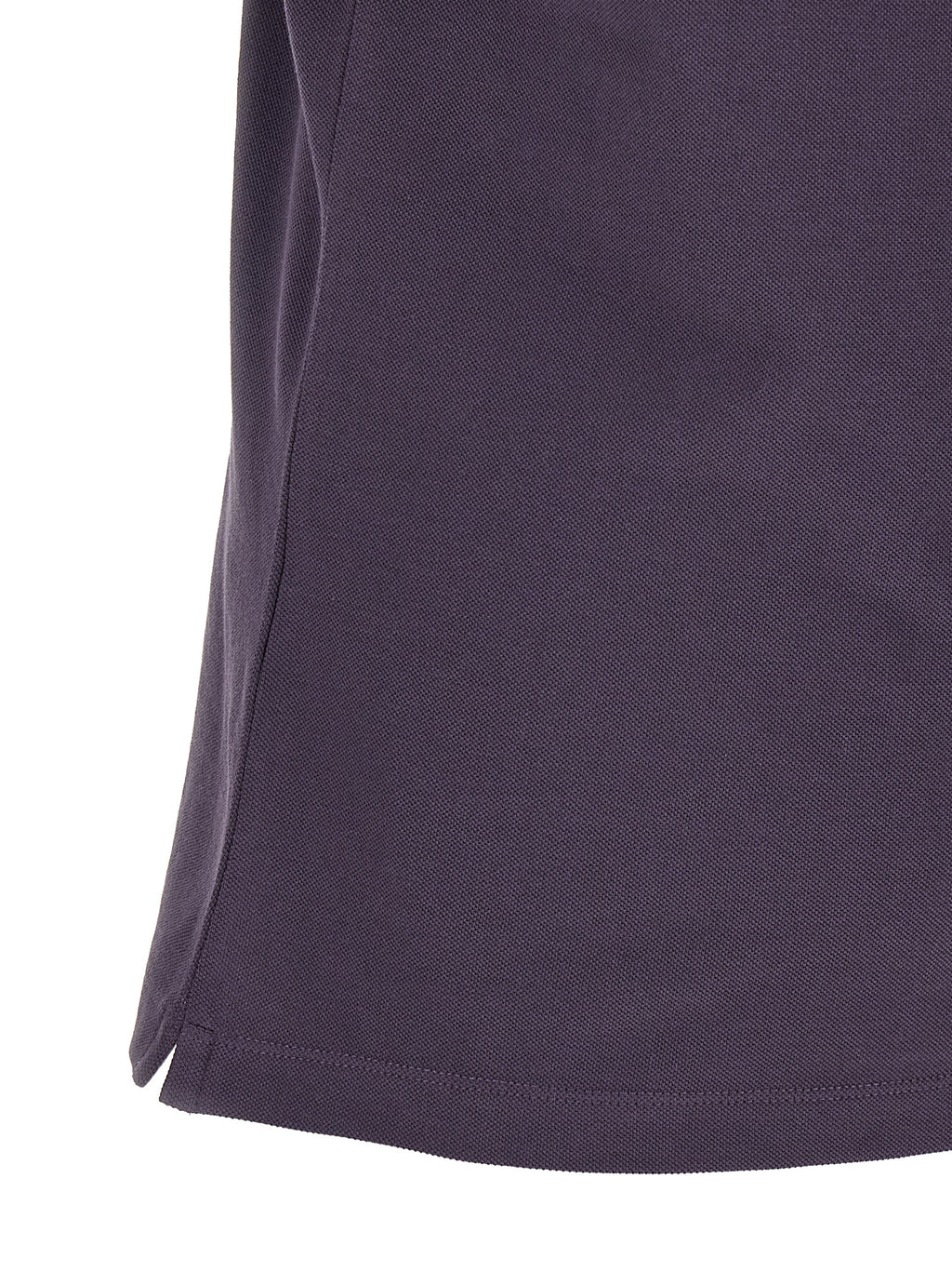 Purple Cotton Polo Shirt