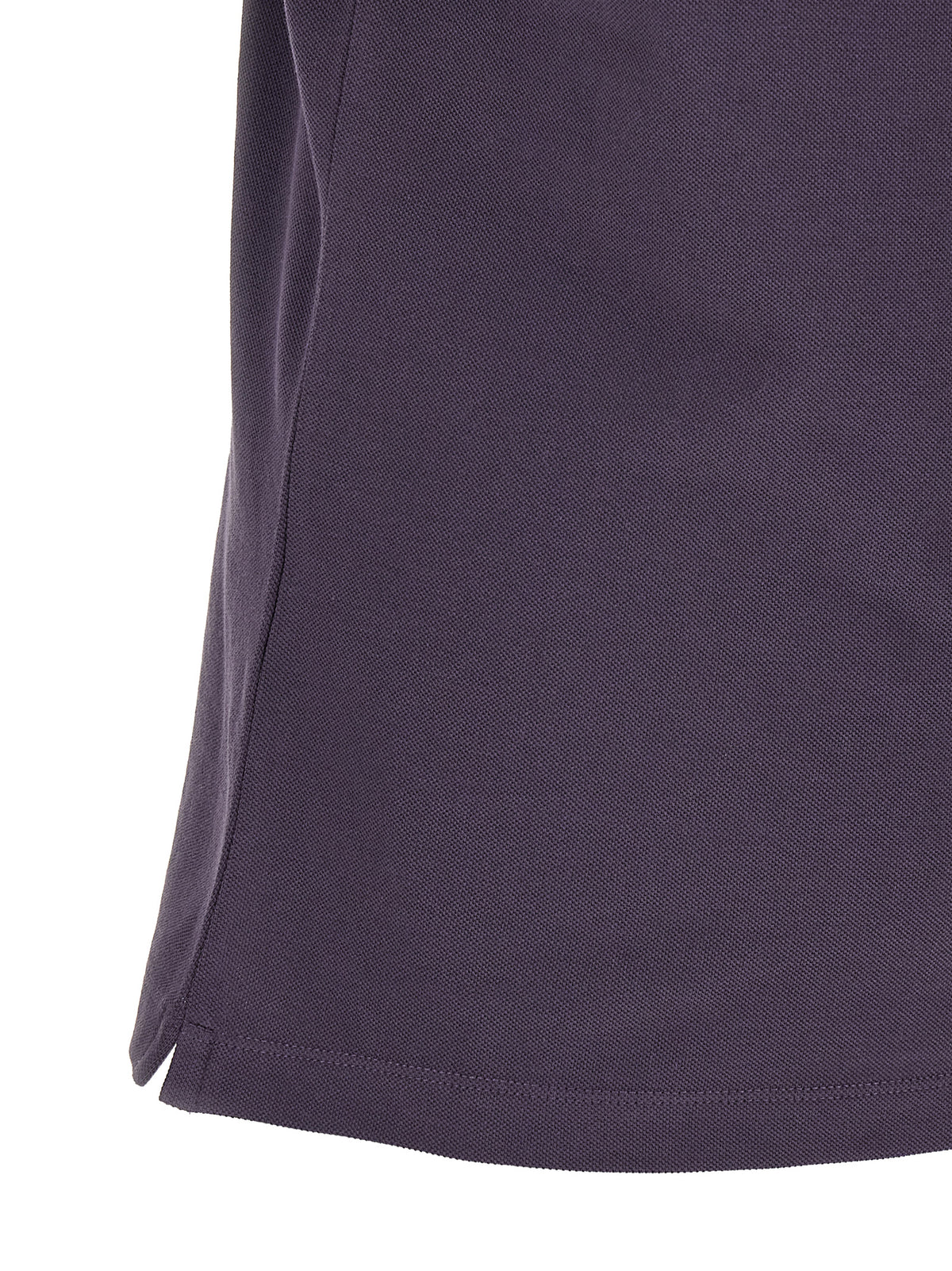 Purple Cotton Polo Shirt