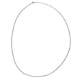Gray Brass Necklace