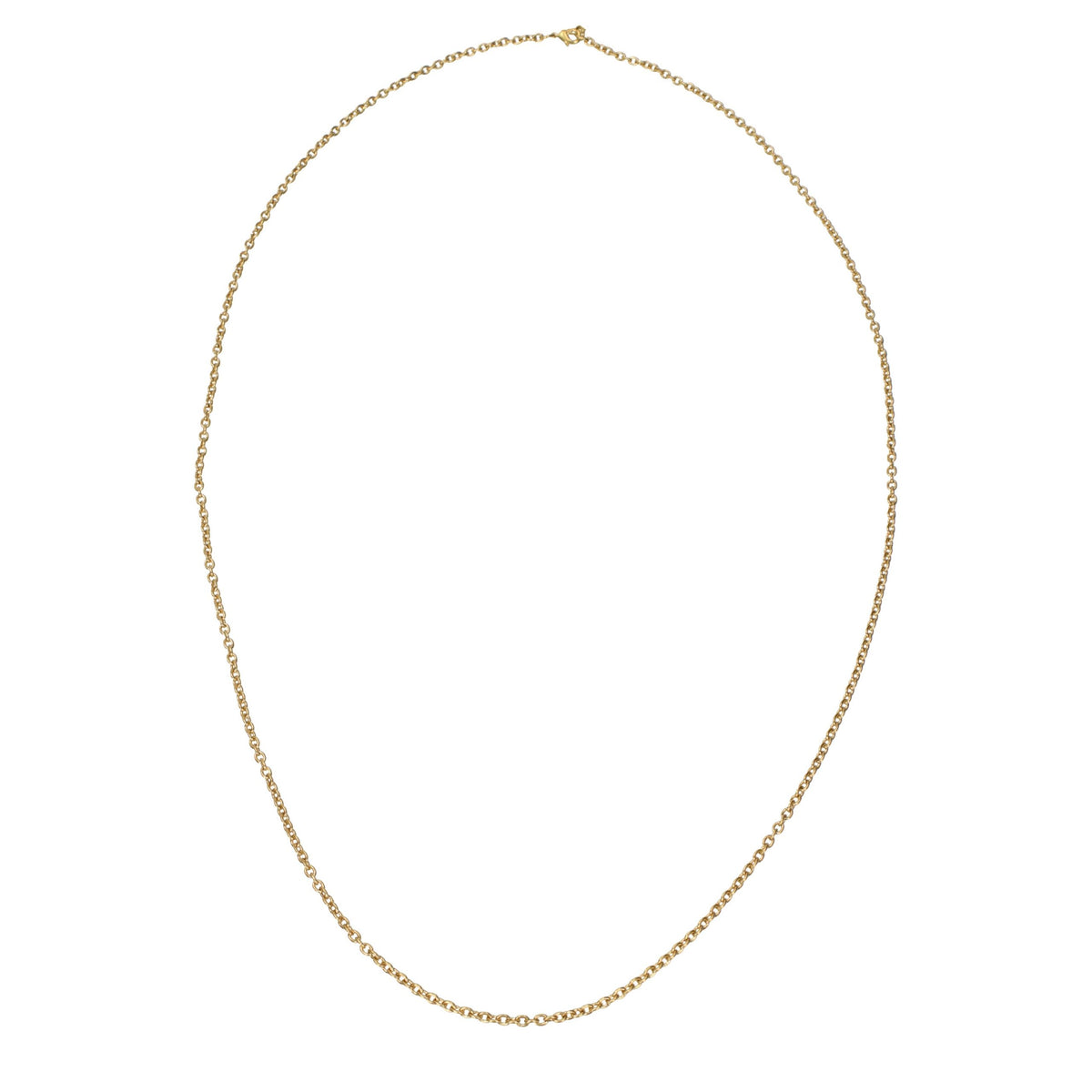 Gold Brass Necklace