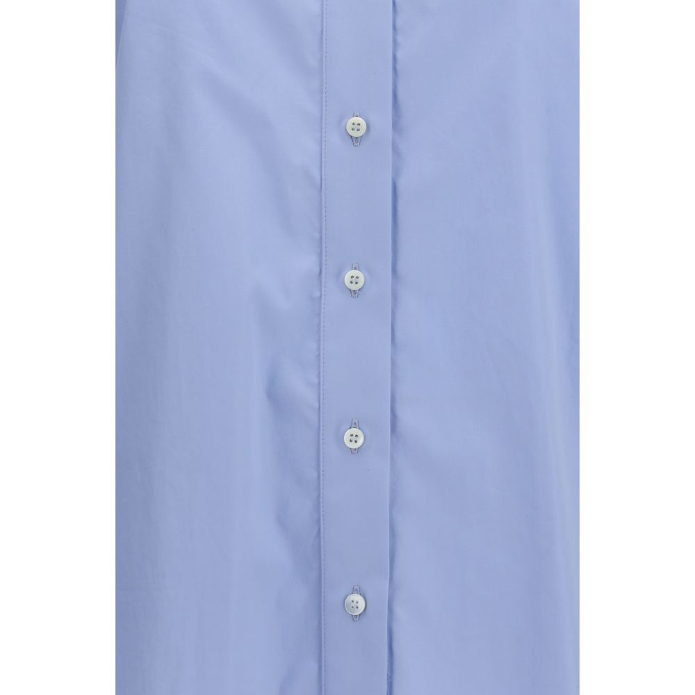Blue Cotton Blouse