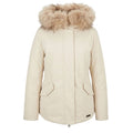 White Nylon Women Jacket