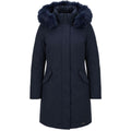Blue Nylon Women Jacket