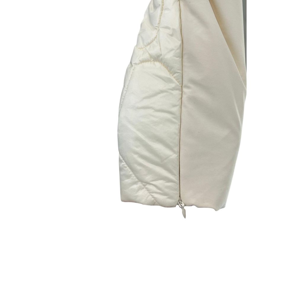White Nylon Women Jacket