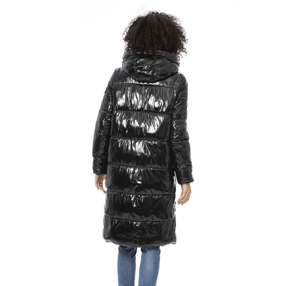 Black Nylon Women Jacket
