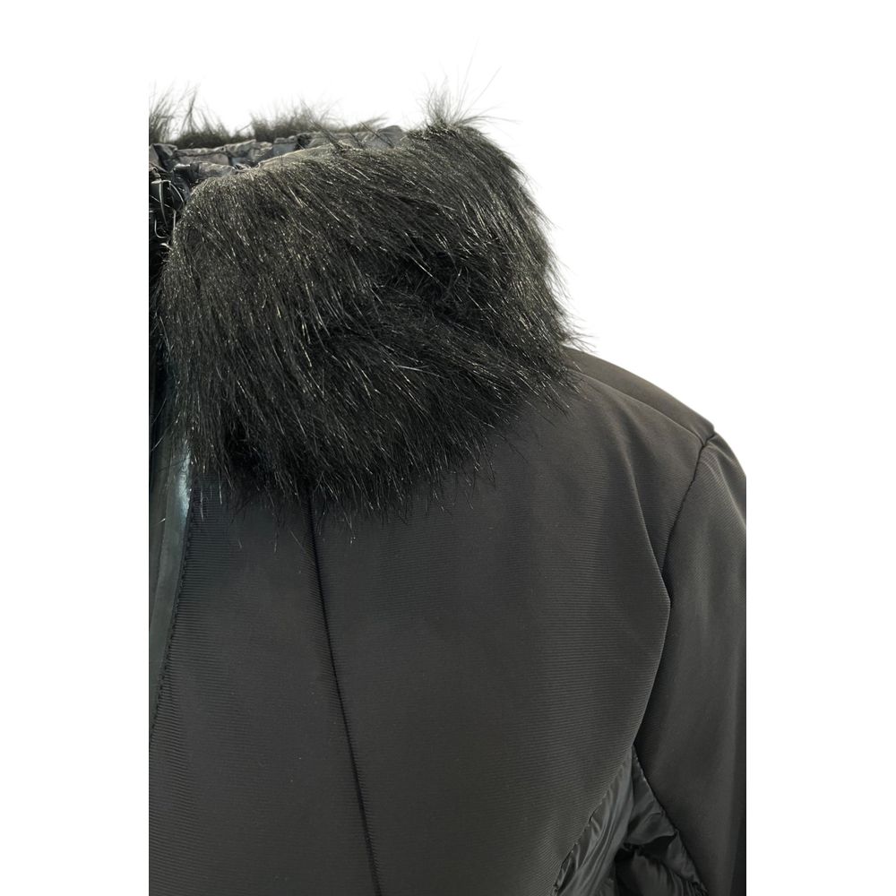 Black Nylon Women Jacket