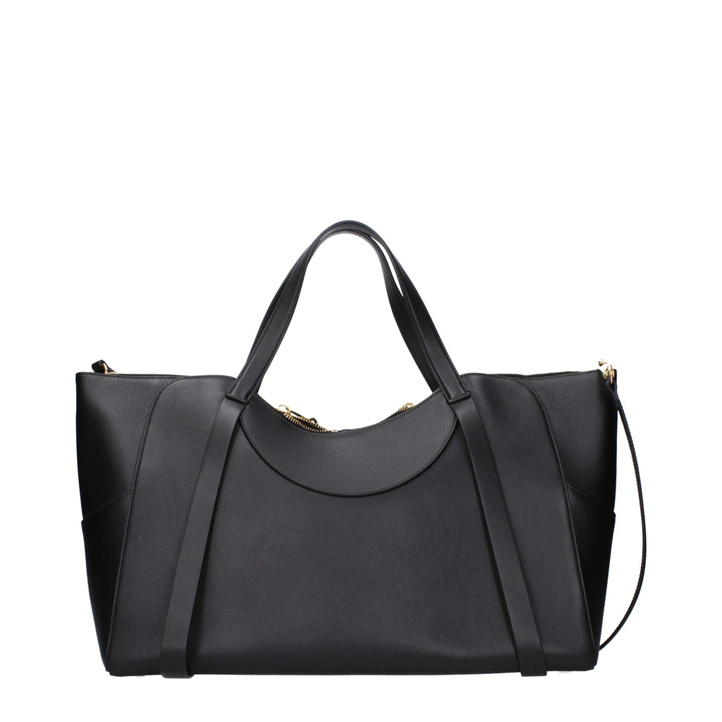 Black Leather Handbag