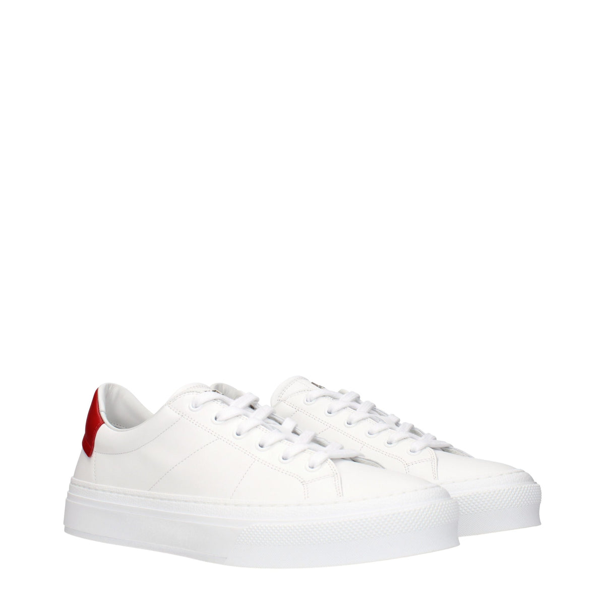 White Leather Sneakers