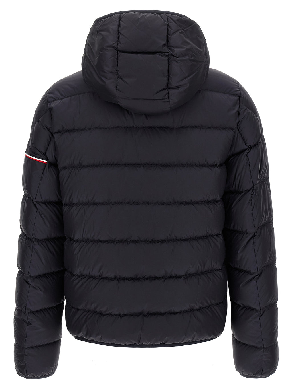 Blue Polyamide Full-Length Jacket