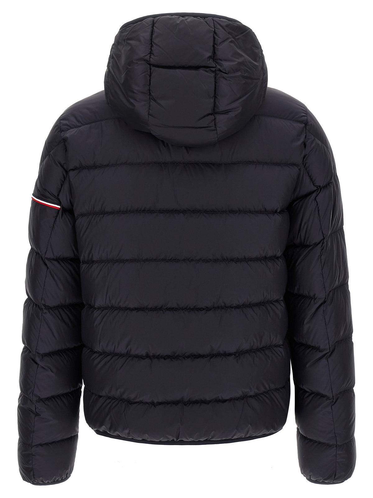 Blue Polyamide Full-Length Jacket