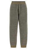Multicolor Fabric Joggers (Workout Pants)