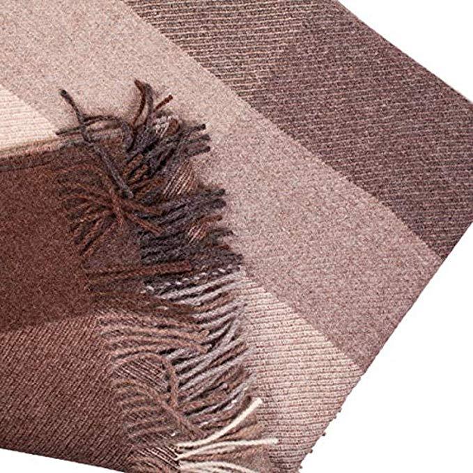 100% Alpaca Throw – Beige Grey