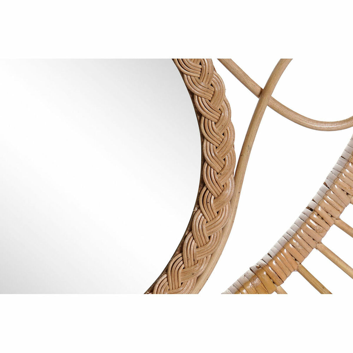 Rattan Eye Wall Mirror
