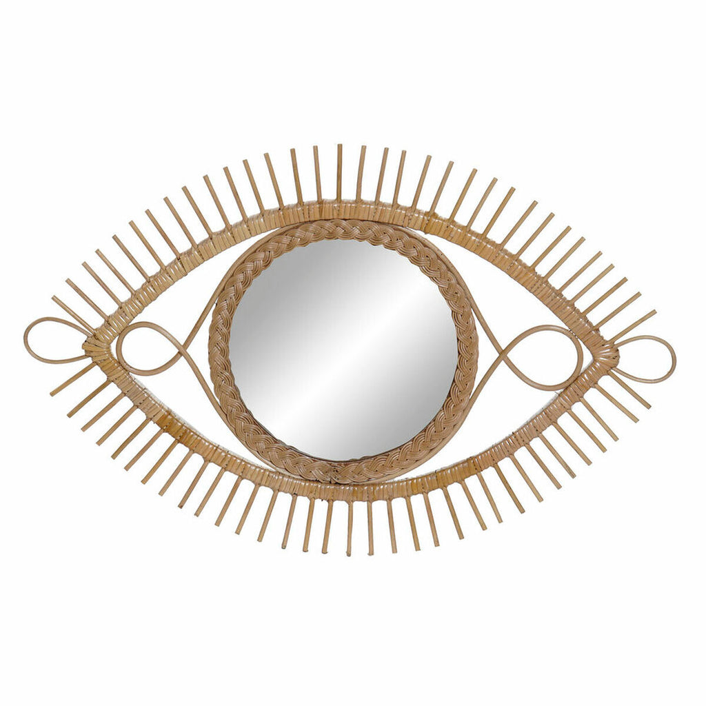 Rattan Eye Wall Mirror
