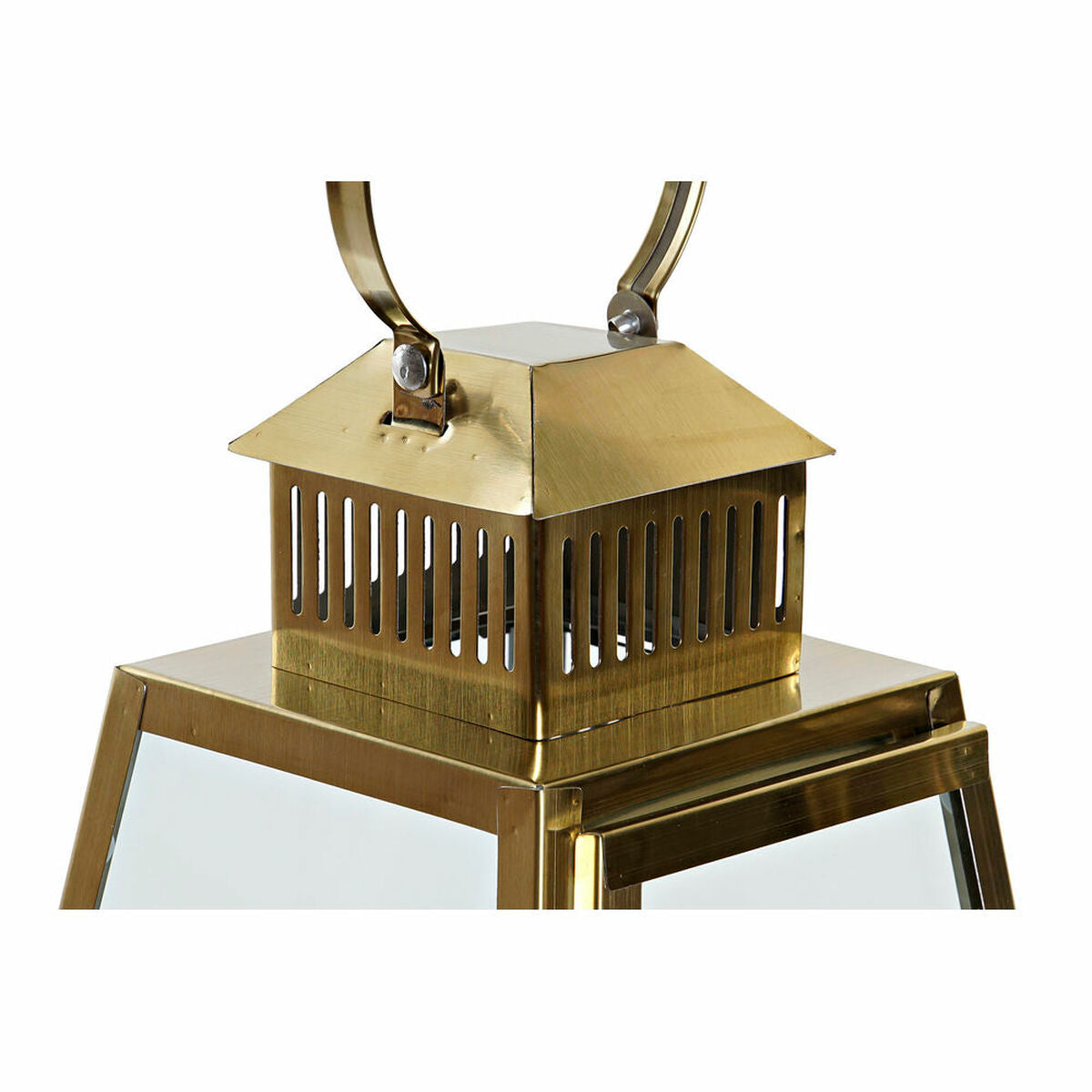 Lucerna Glass Candle Lantern – Gold