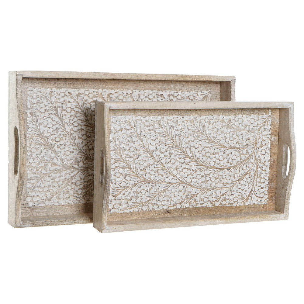 Mango Wood Trays – Set of 2