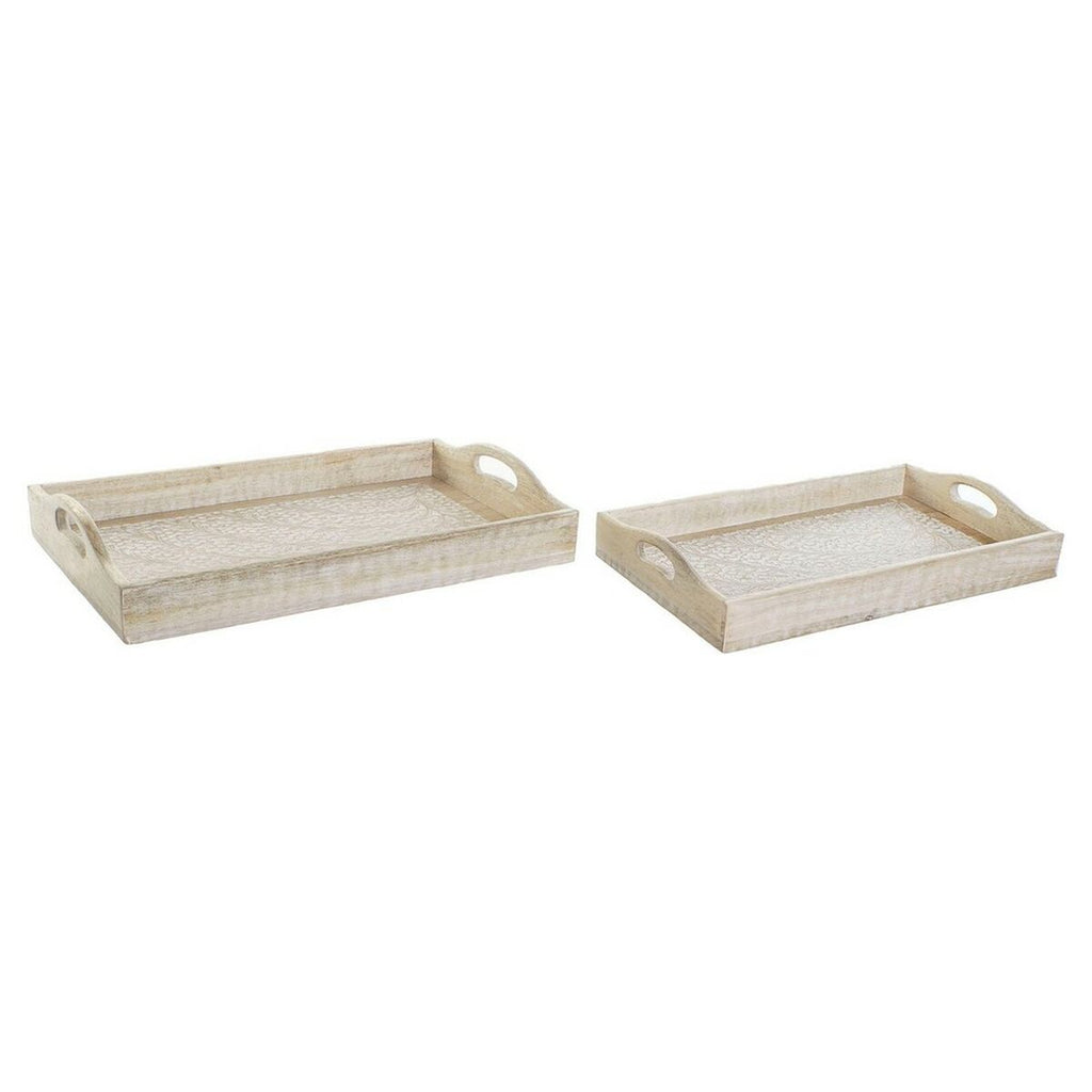 Mango Wood Trays – Set of 2