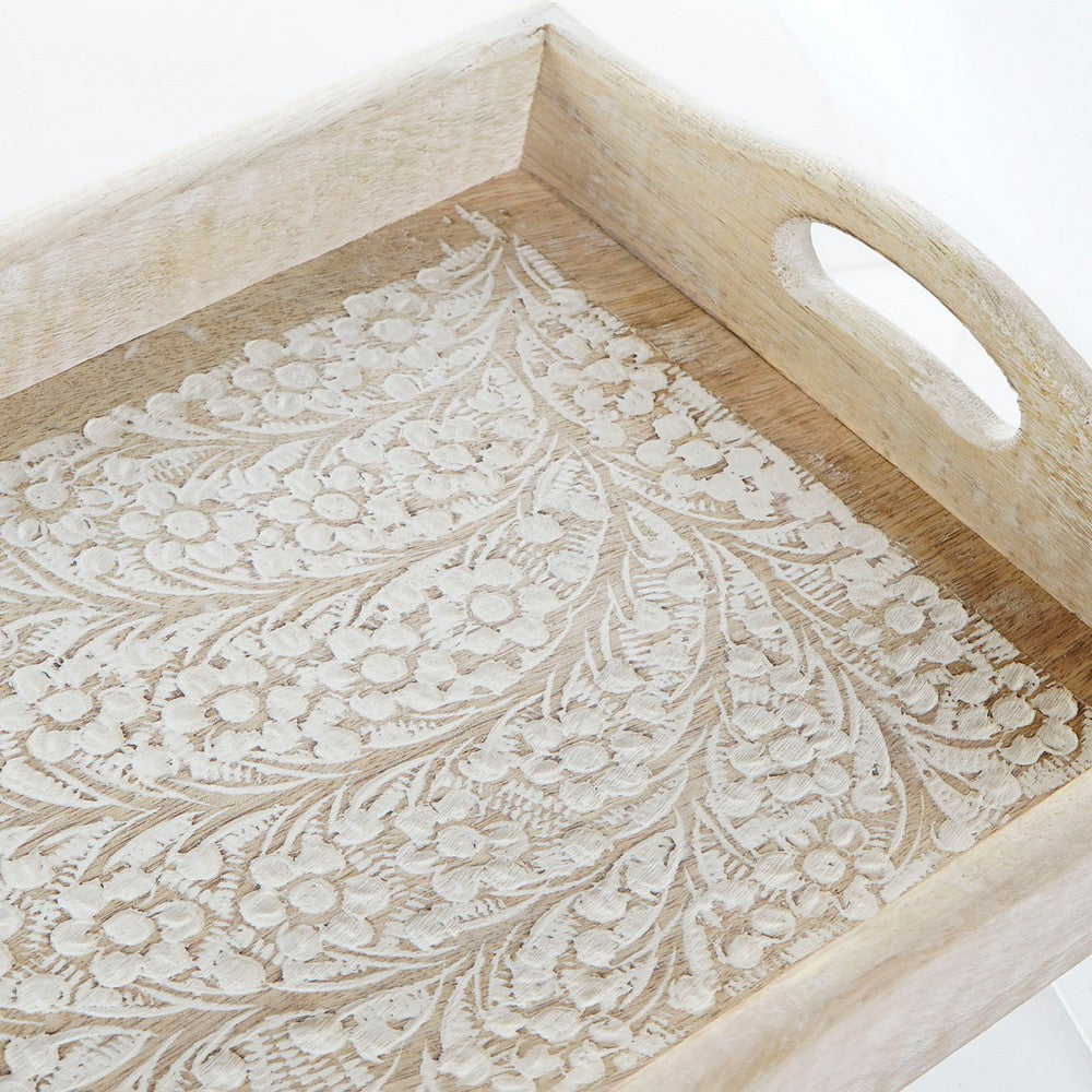 Mango Wood Trays – Set of 2