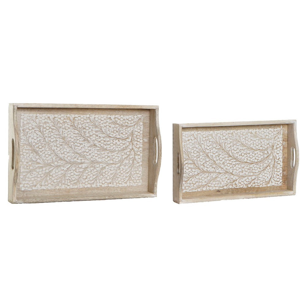 Mango Wood Trays – Set of 2