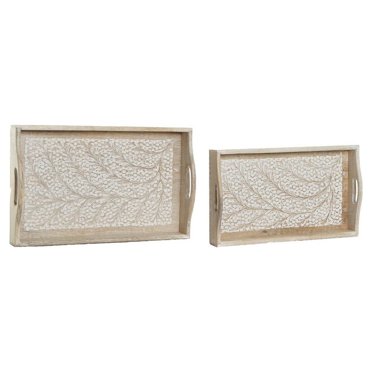 Mango Wood Trays – Set of 2