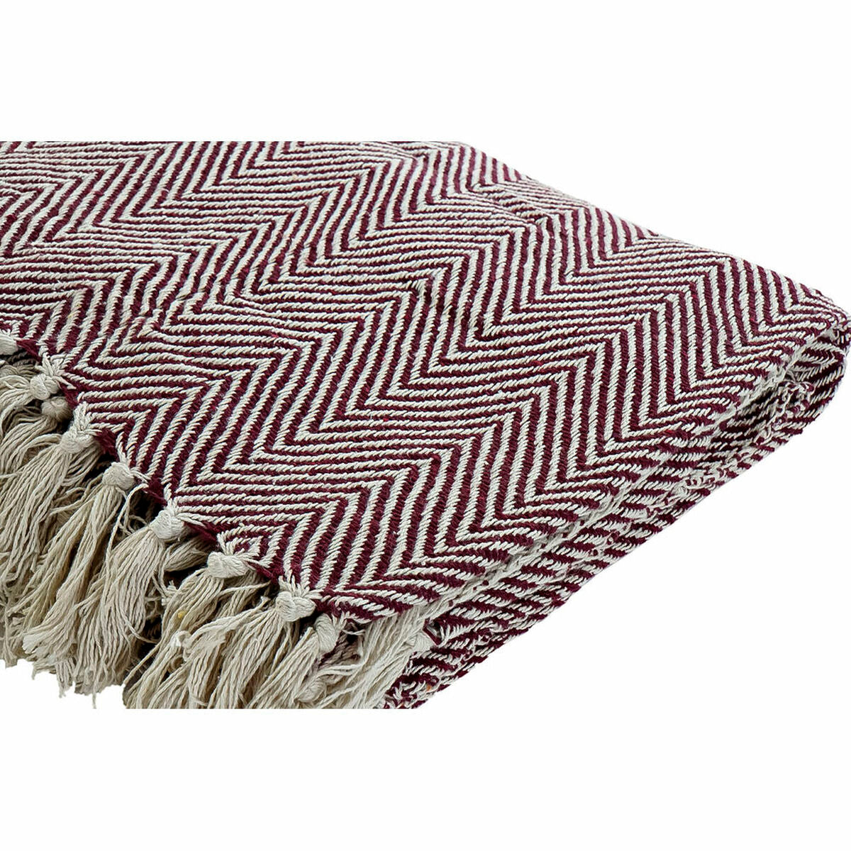 Fringed Cotton Throws – Set of 2