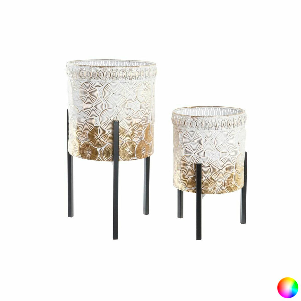 Metal Planters on Legs – Set of 2