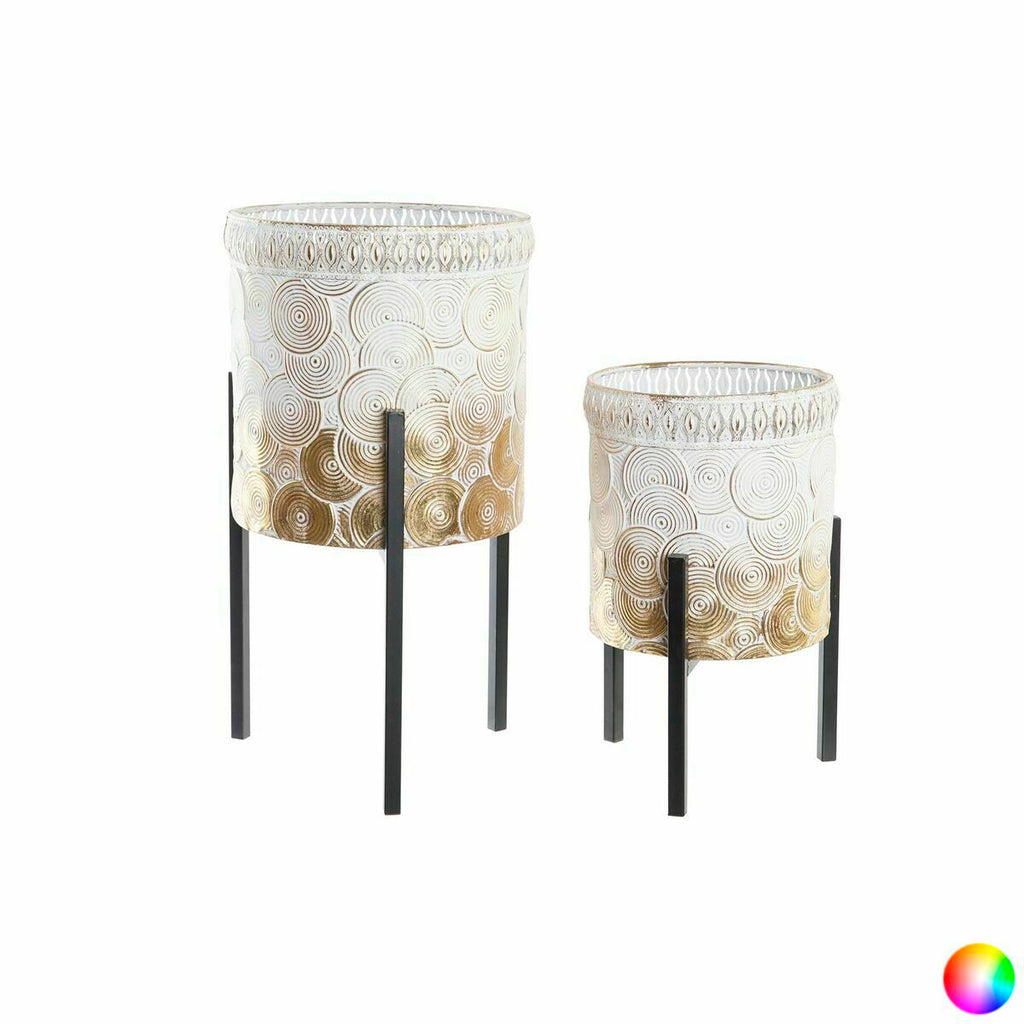 Metal Planters on Legs – Set of 2