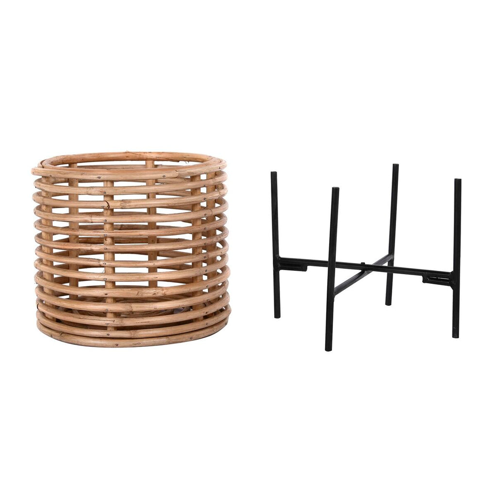Bali Planters on Stands – Set of 2