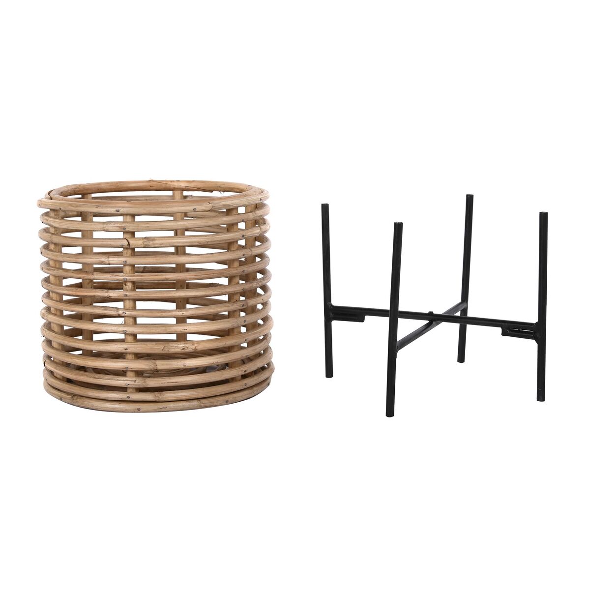 Bali Planters on Stands – Set of 2