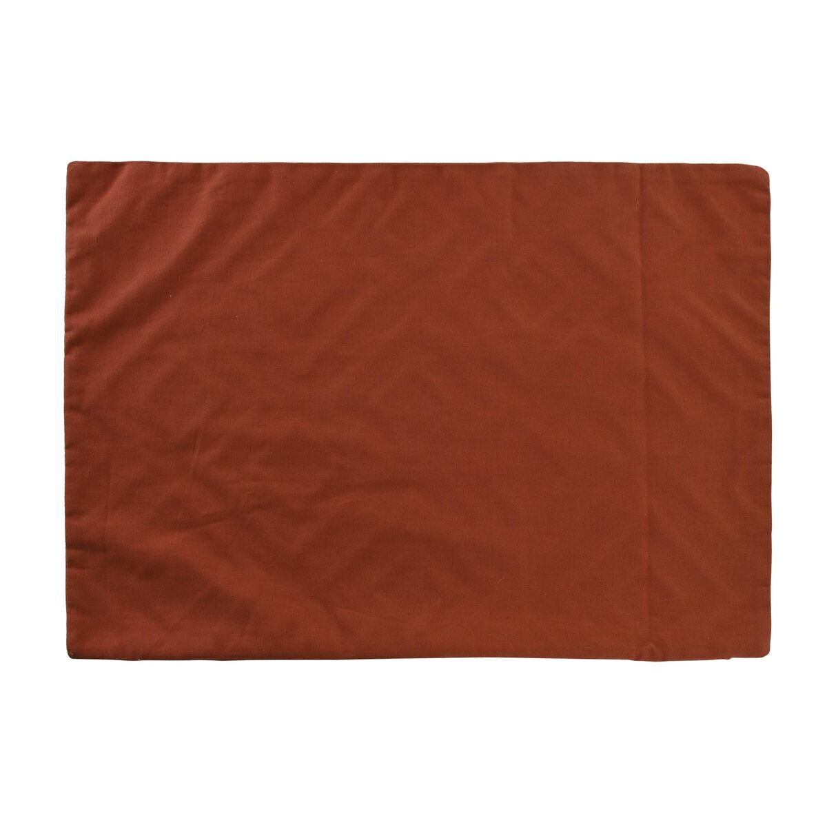 Terracotta Geometric Cushion Cover