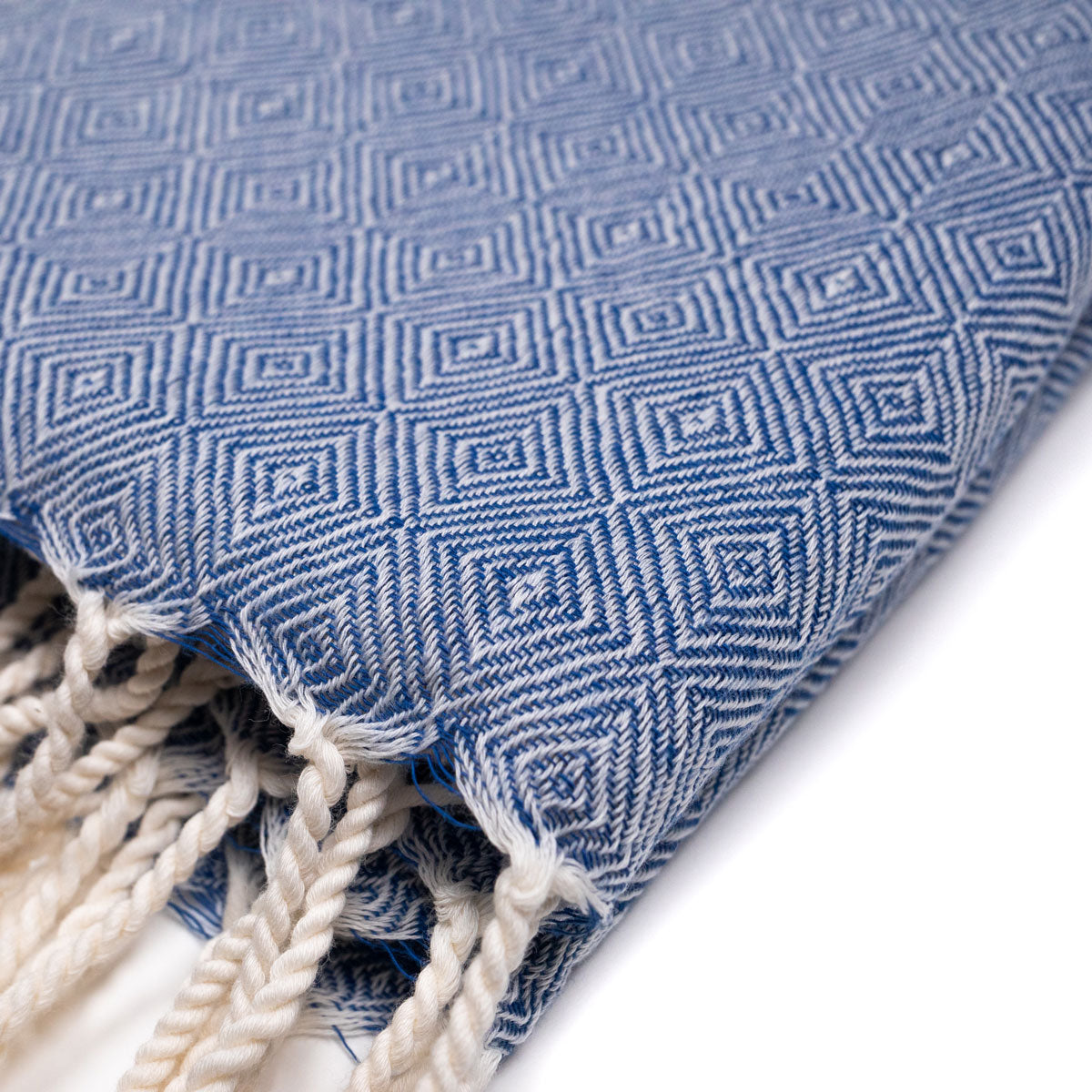 Zarif Handwoven Shawl & Throw – Blue
